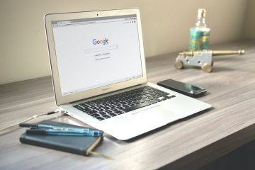 google chrome on laptop